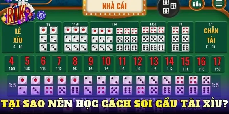 Tại sao nên học cách soi cầu tài xỉu?